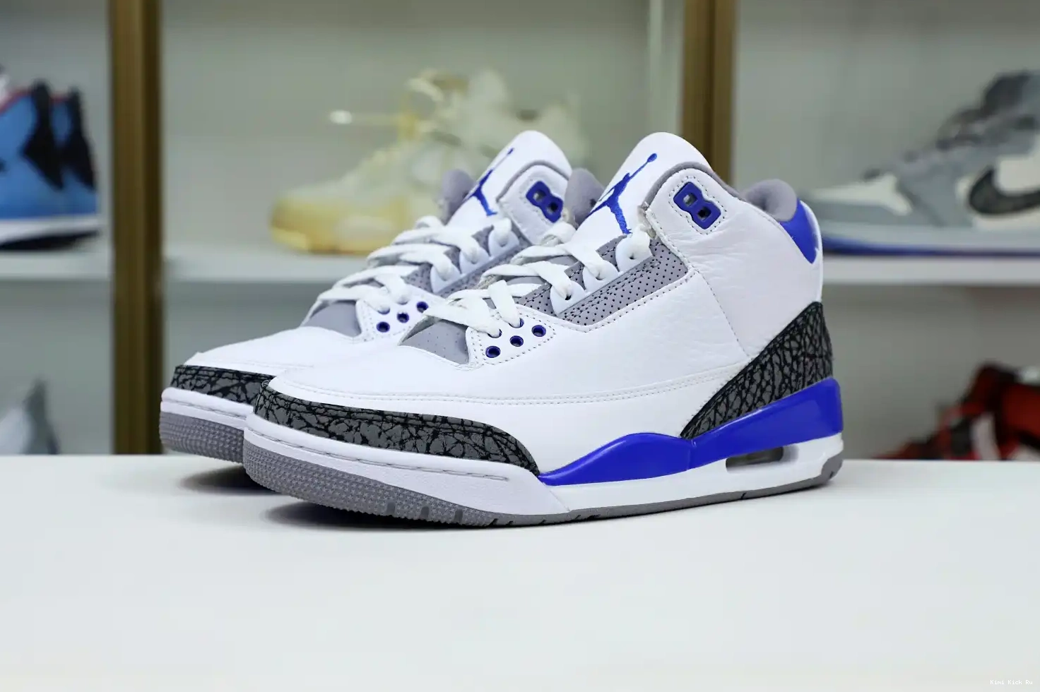 3 AIR 'RACER JORDAN BLUE' Kimikick RETRO 0714